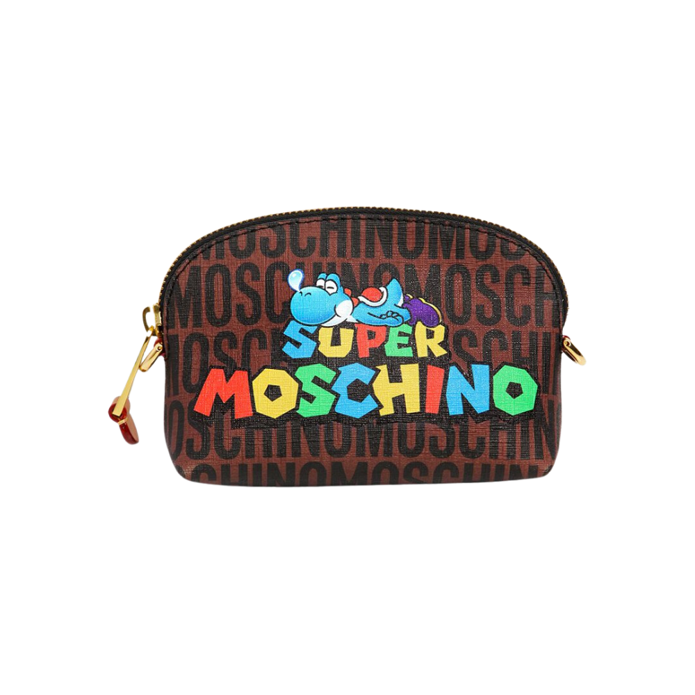 Moschino Super Mario Yoshi Pouch