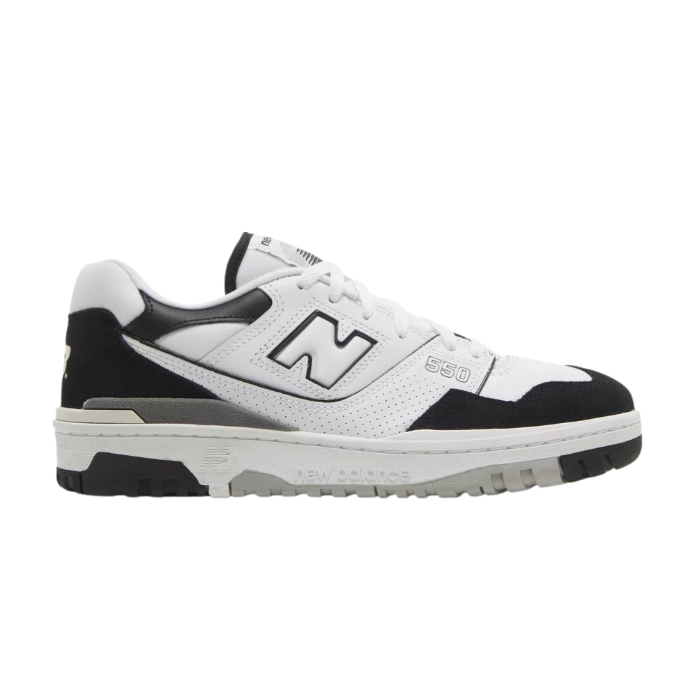 New Balance 550 White Black Rain Cloud