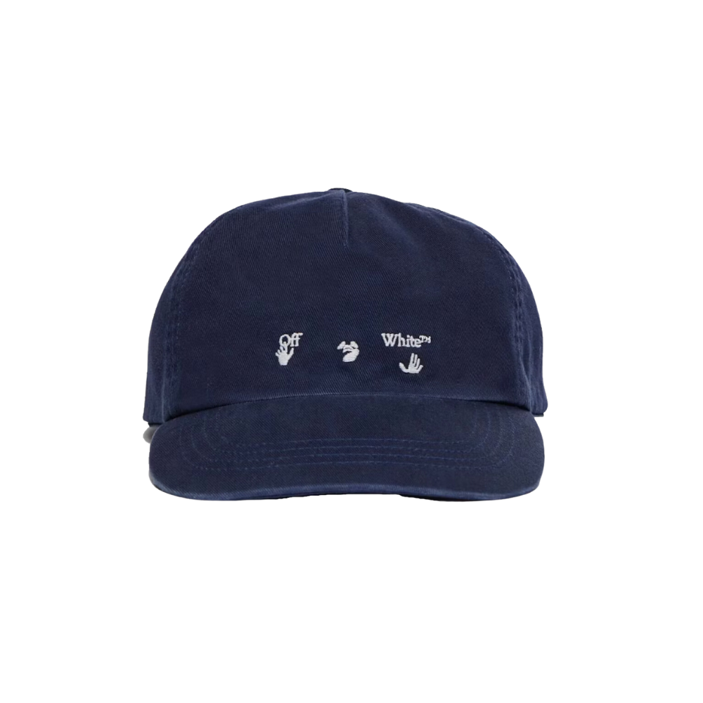 Off-White Logo Baseball Cap Blue