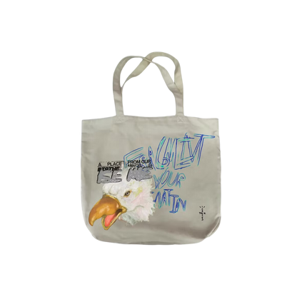 Travis Scott Cactus Jack For Fragment Flames Tote