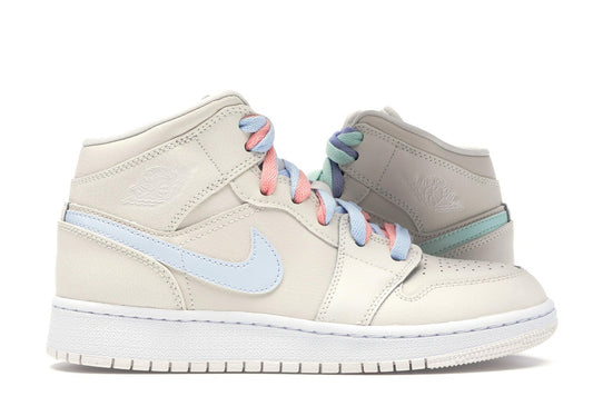 Jordan 1 Mid Multi-Color Swoosh Phantom (GS)