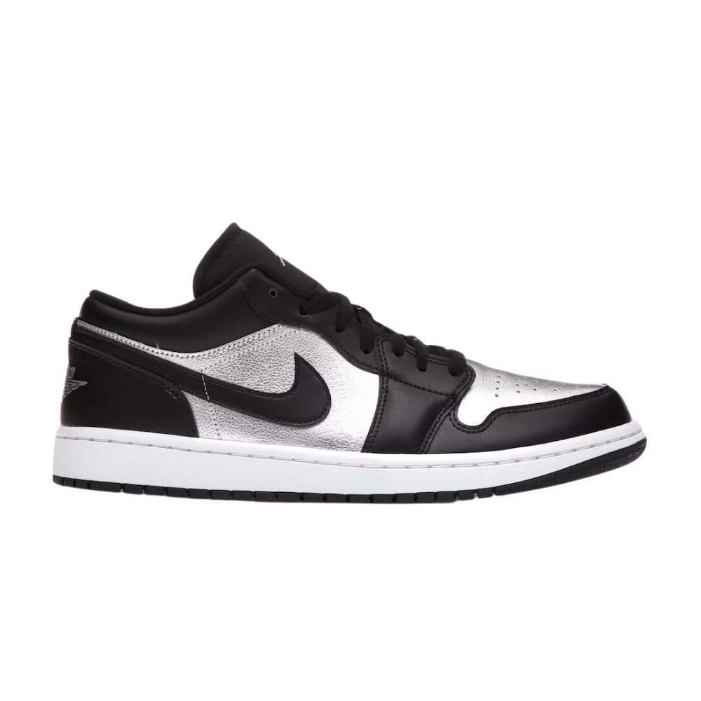 Jordan 1 Low SE Black Metallic Silver (W)