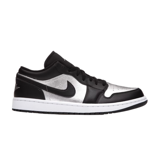 Jordan 1 Low SE Black Metallic Silver (W)