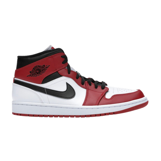 Jordan 1 Mid Chicago White Heel (2020)