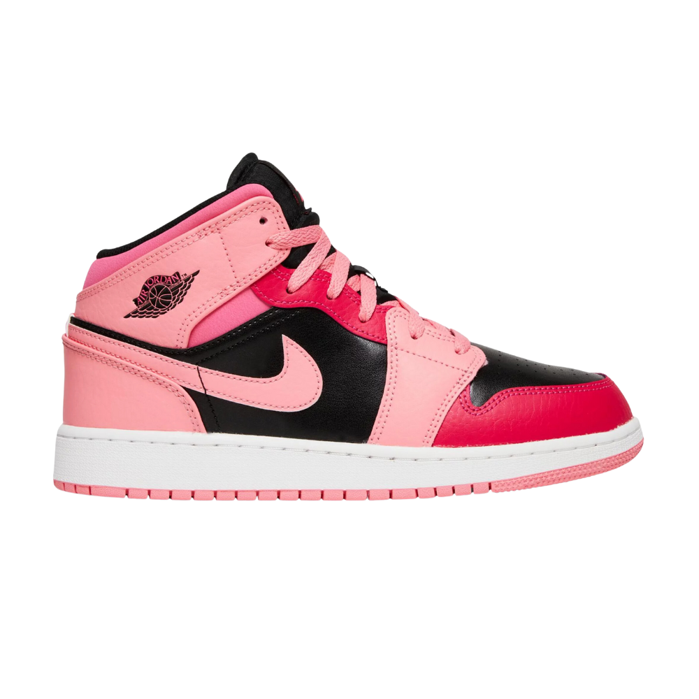 Jordan 1 Mid Coral Chalk (GS)