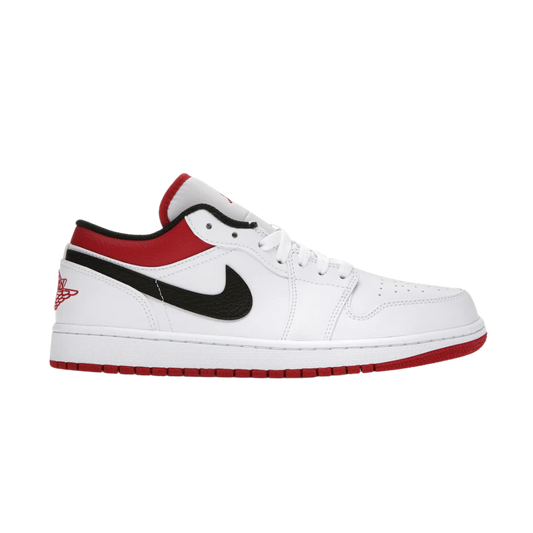 Jordan 1 Low White University Red Black