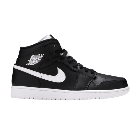 Jordan 1 Mid Black / White (2020) (W)