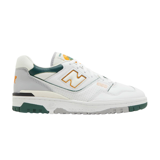 New Balance 550 White Nightwatch Green