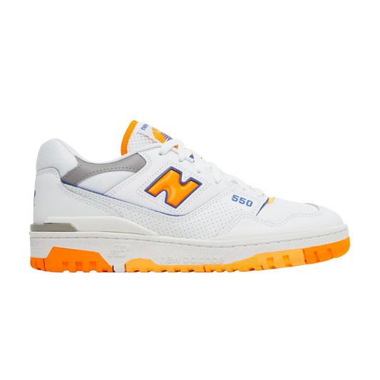 New Balance 550 White Vibrant Orange