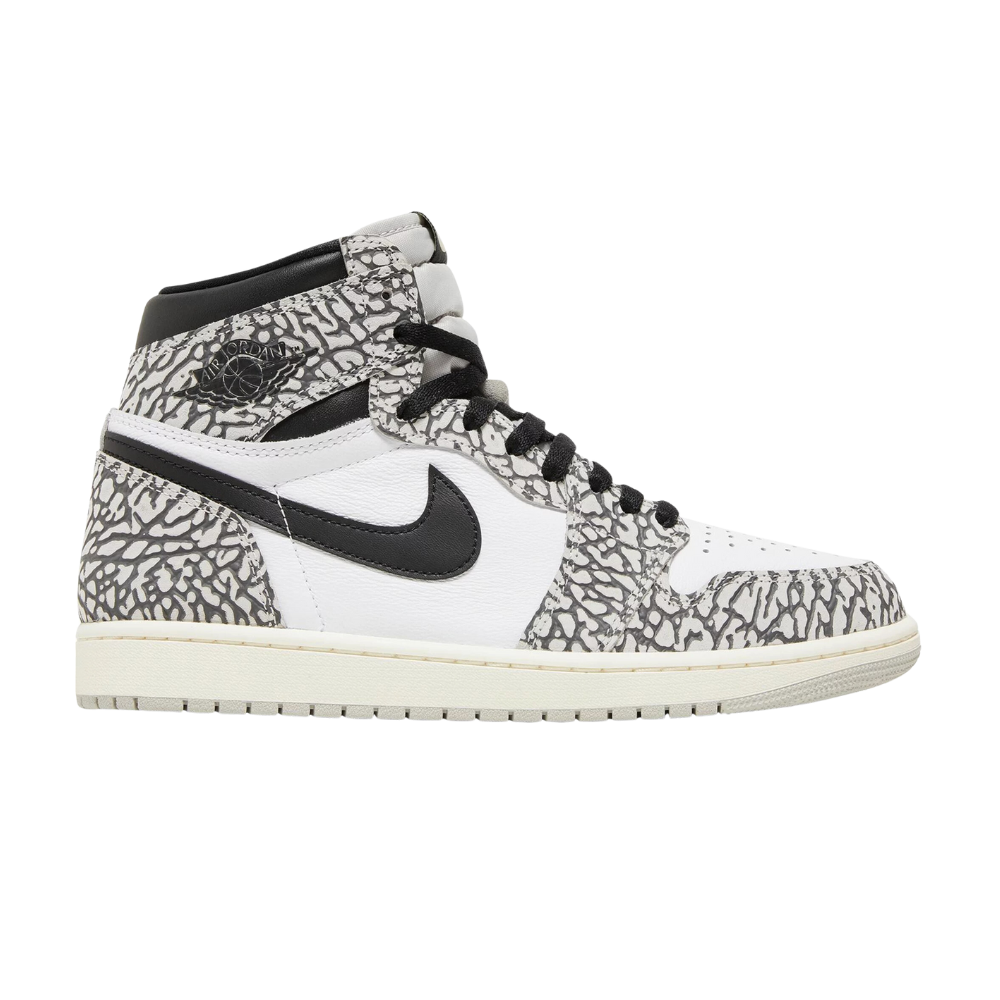 Jordan 1 Retro High OG White Cement