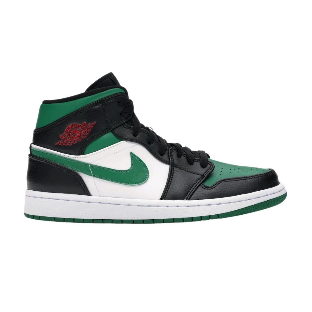 Jordan 1 Mid Green Toe