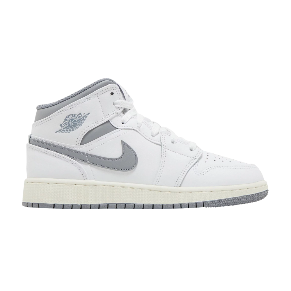 Jordan 1 Mid Neutral Grey (GS)