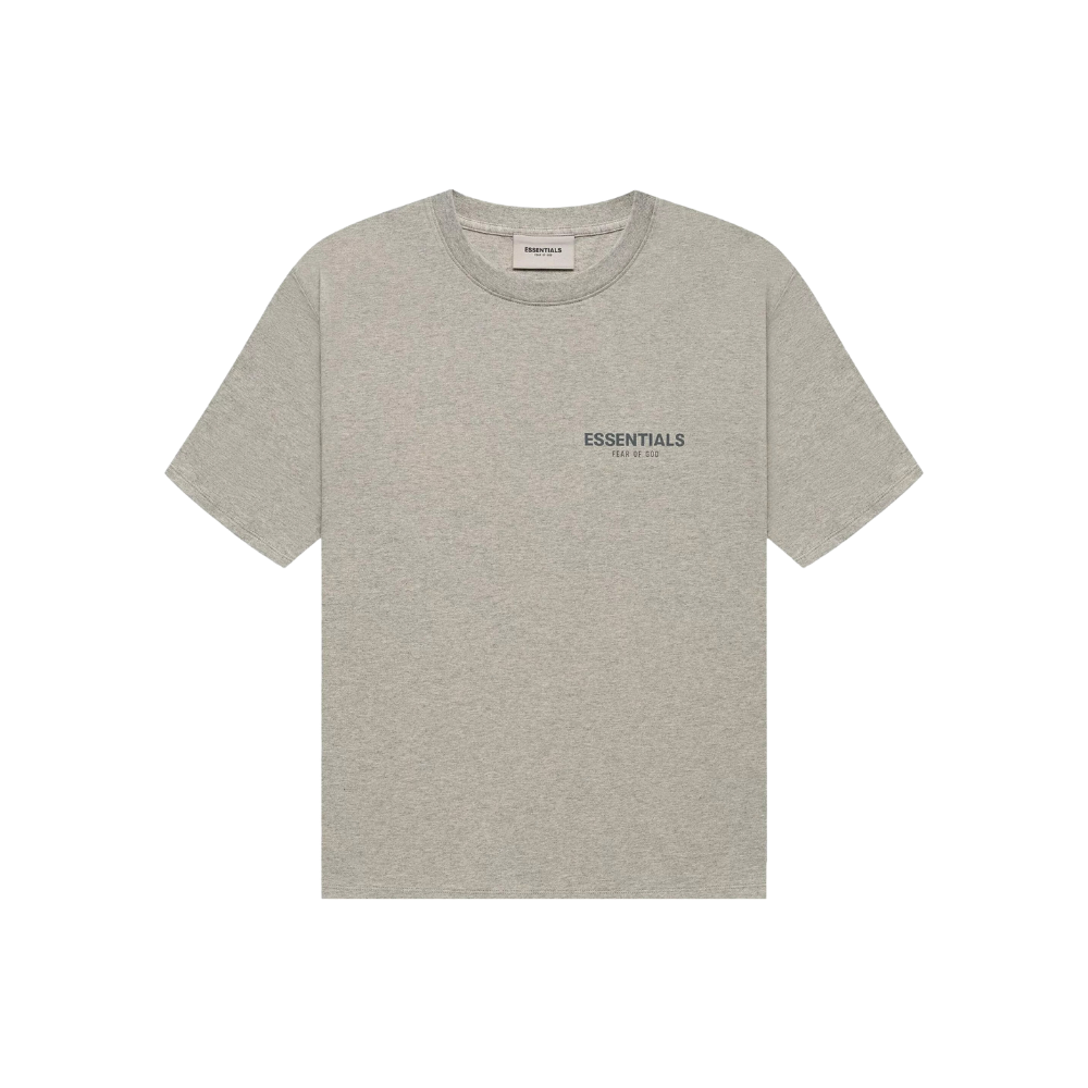 Fear of God Essentials (FW21) Core Collection T-shirt Dark Heather Oatmeal