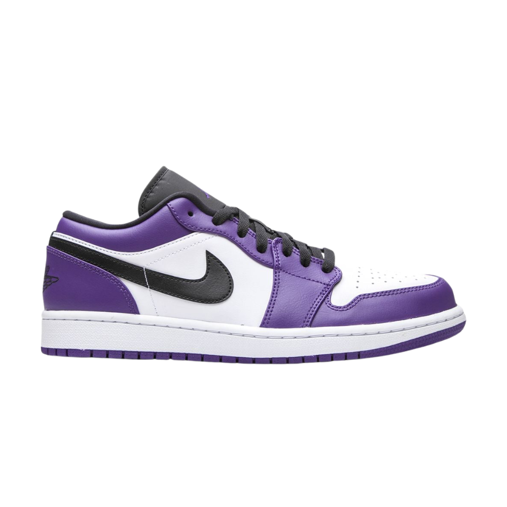 Jordan 1 Low Court Purple White