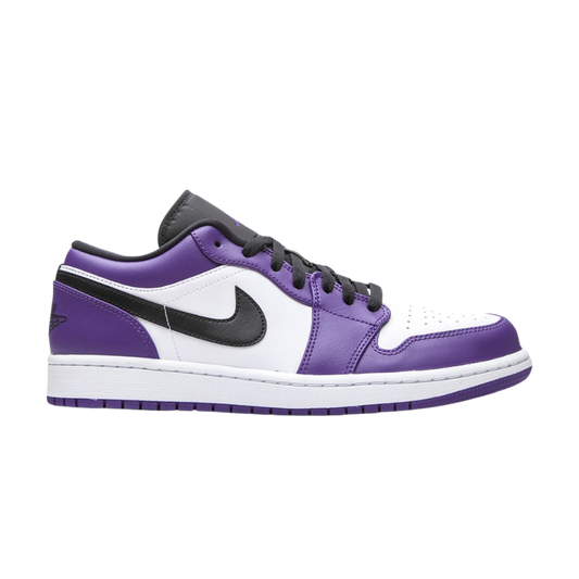 Jordan 1 Low Court Purple White