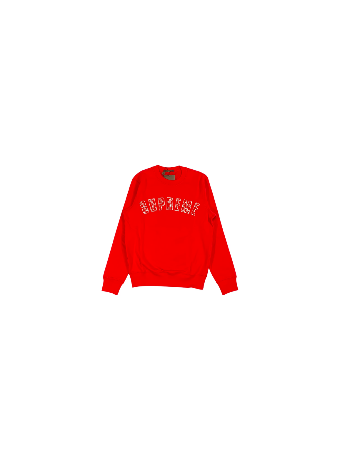 Supreme x Louis Vuitton Arc Logo Crewneck - Red