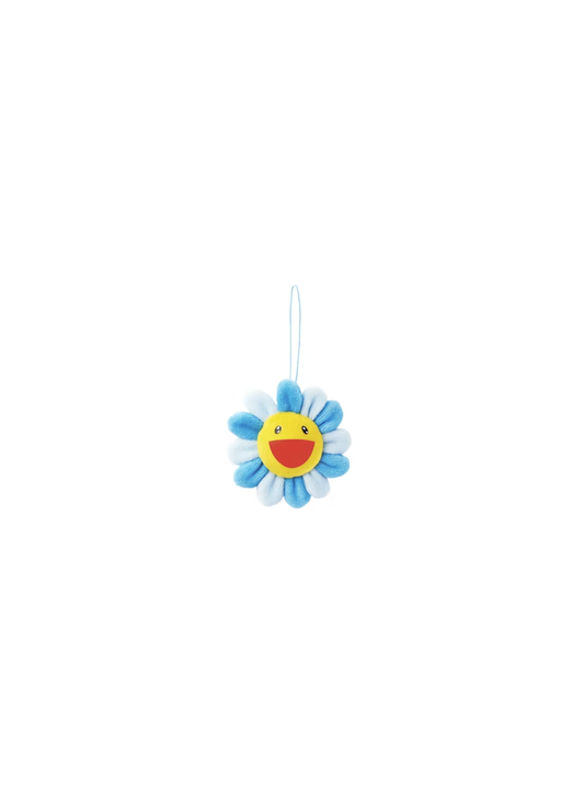 Takashi Murakami Flower Plush Pin - Blue