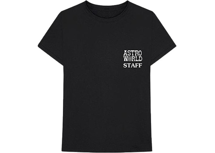 Travis Scott Astroworld Staff Tee Black